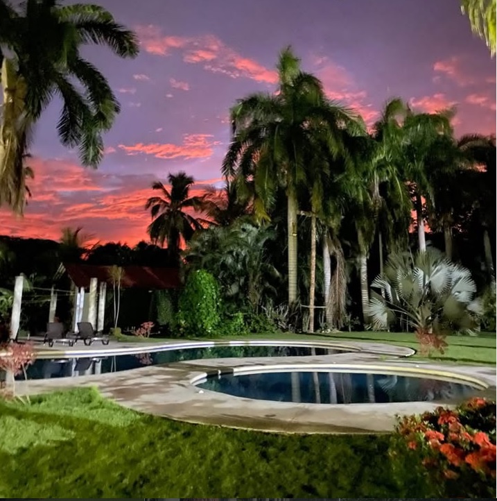 Zona de piscinas